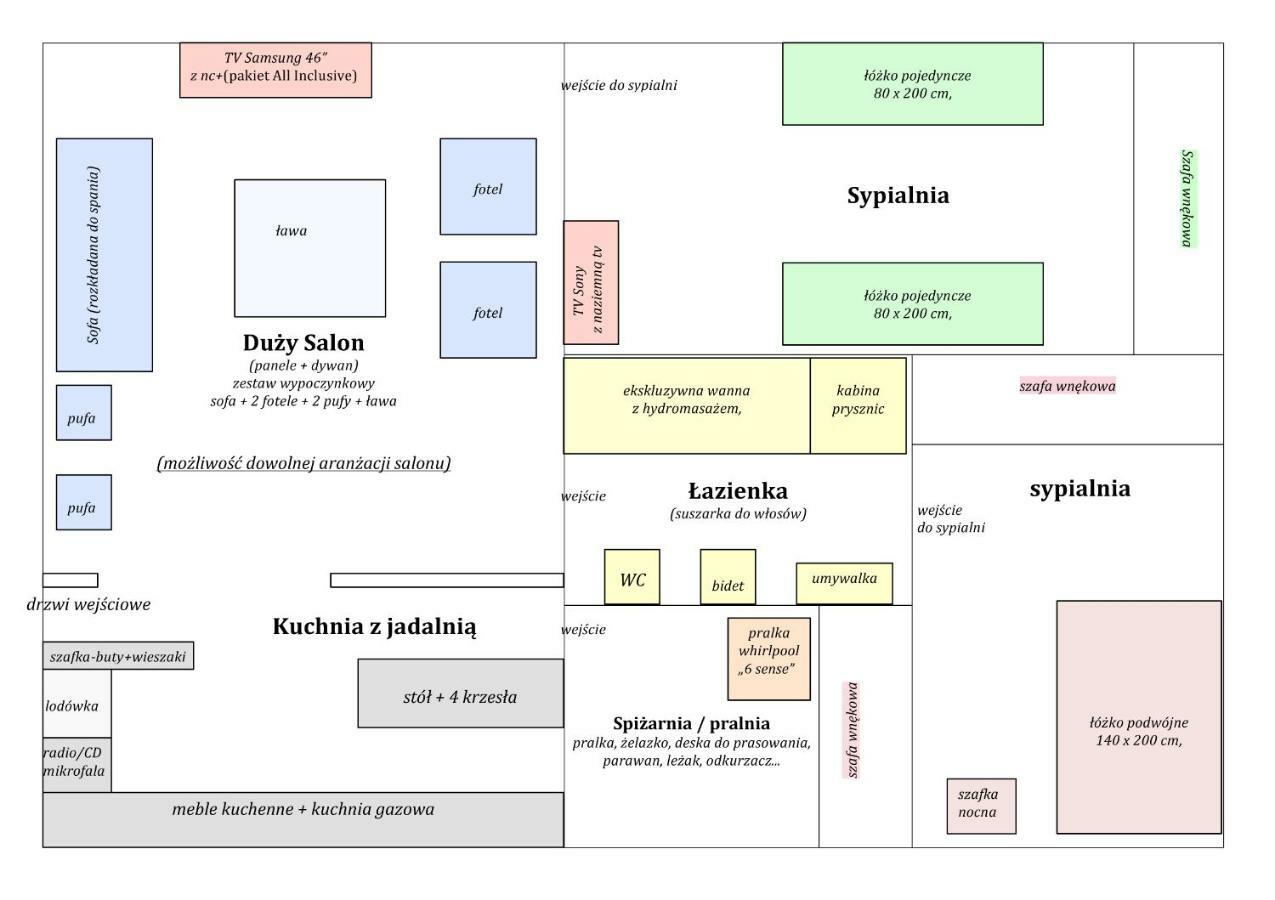 Apartament Plaza Z 2 Sypialniami I Salonem - 150 M Od Morza Apartman Kołobrzeg Kültér fotó